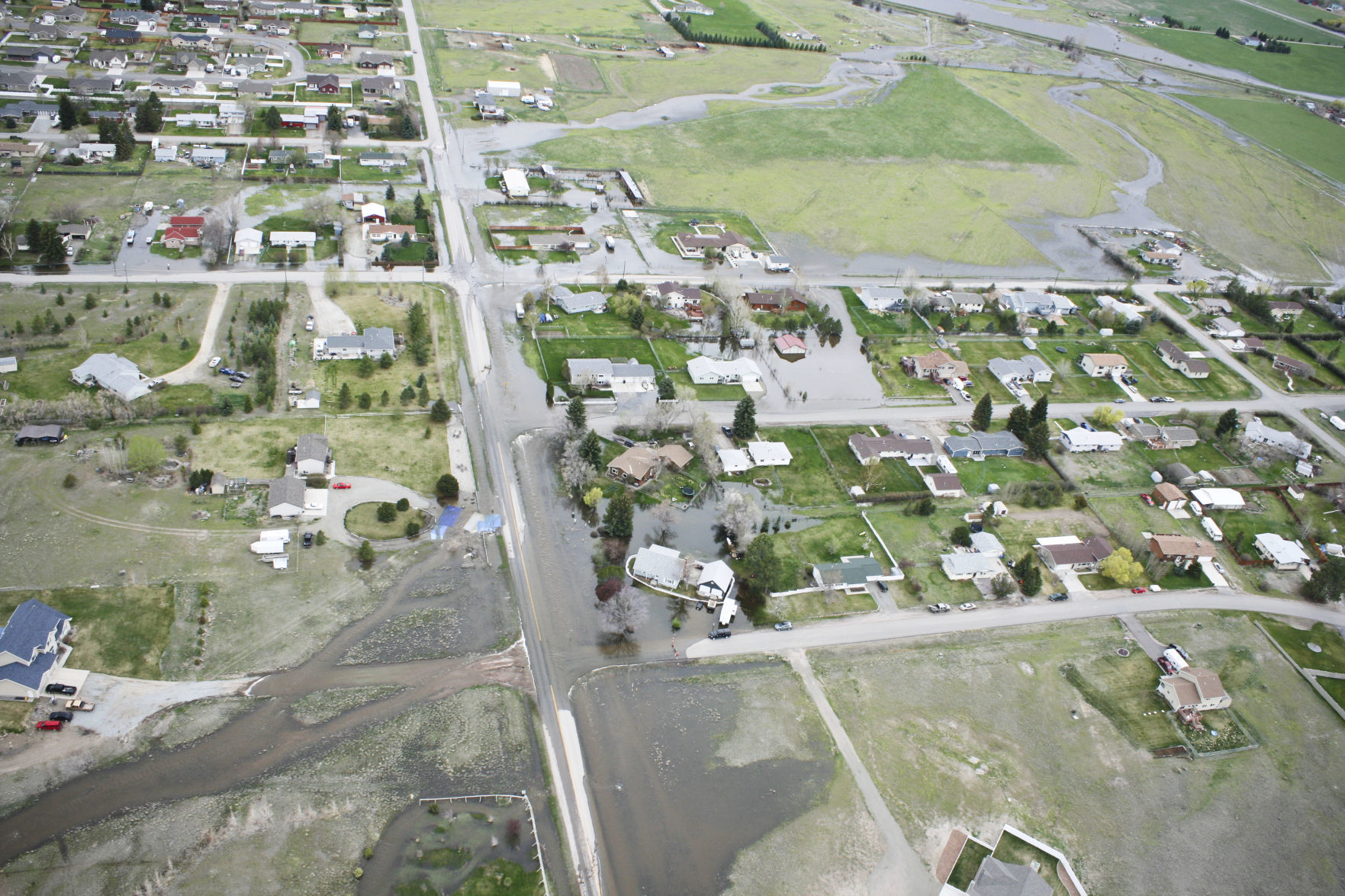 Helena flooding from above